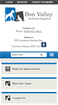 Mobile Screenshot of donvalleyanimalhospital.com